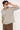 Common Need Myles Long Sleeve Shirt Olive Stripe