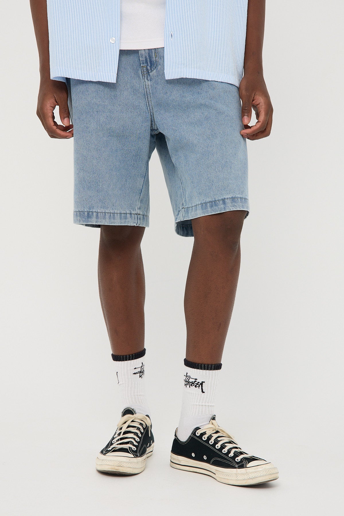 Xlarge Bull Denim 91 Short Washed Blue