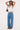 Rusty Flip Mommy Low Rise Wide Leg Jean Middy Blue/Orange