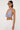 Luck & Trouble Cyan Frill Bralette Blue Stripe