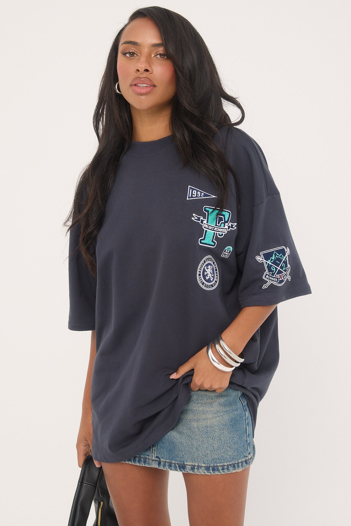 Front Runner Coureur Avant Tee Navy