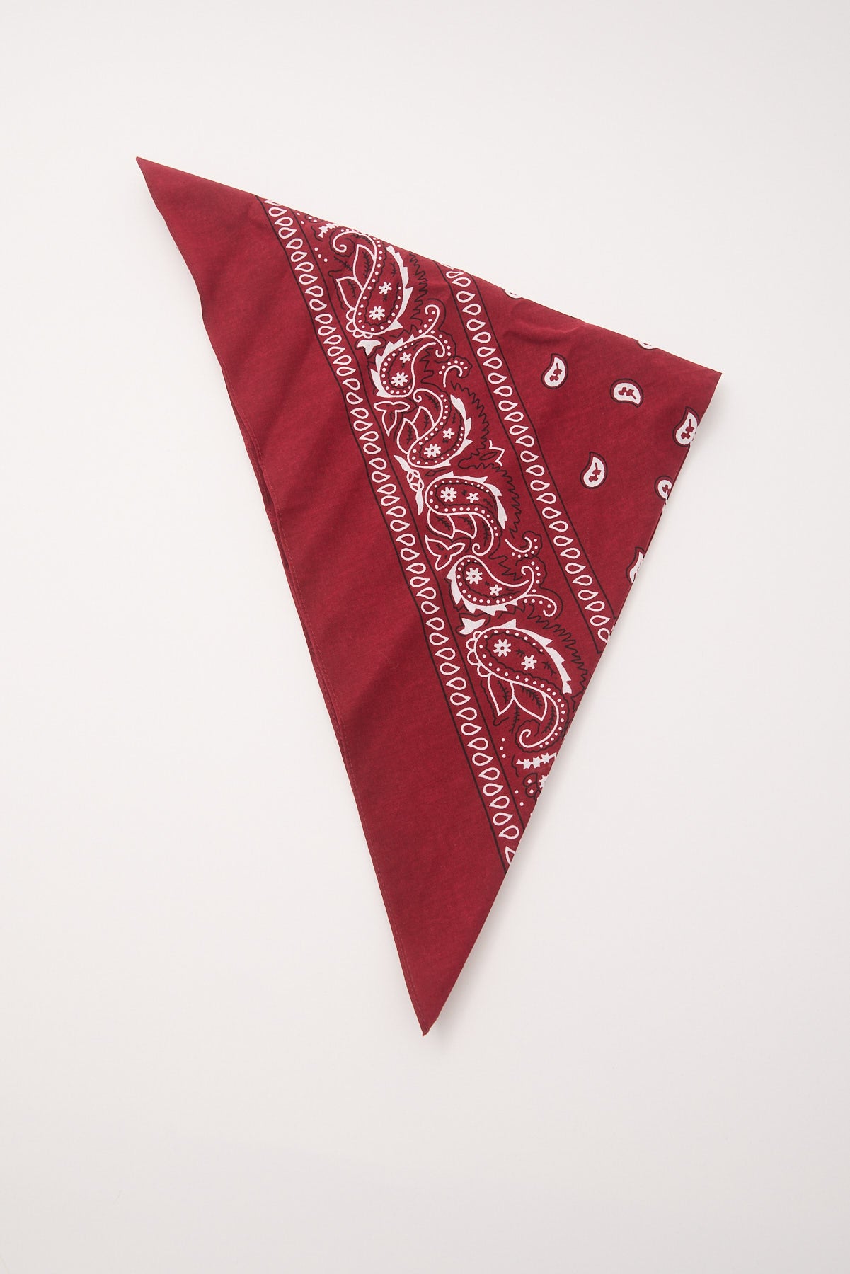Token Hair Bandana Scarf Burgundy