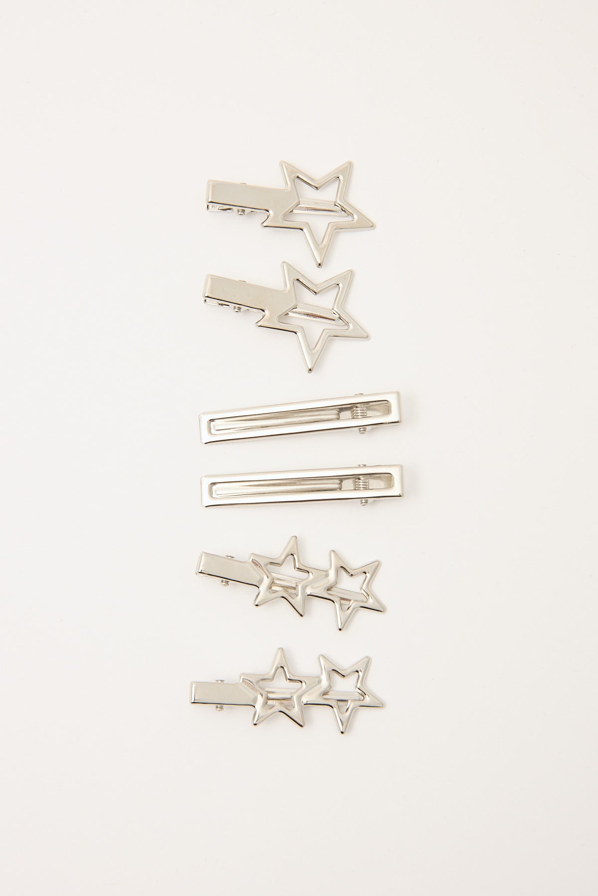 Token Starry Hair Clip Pack Silver
