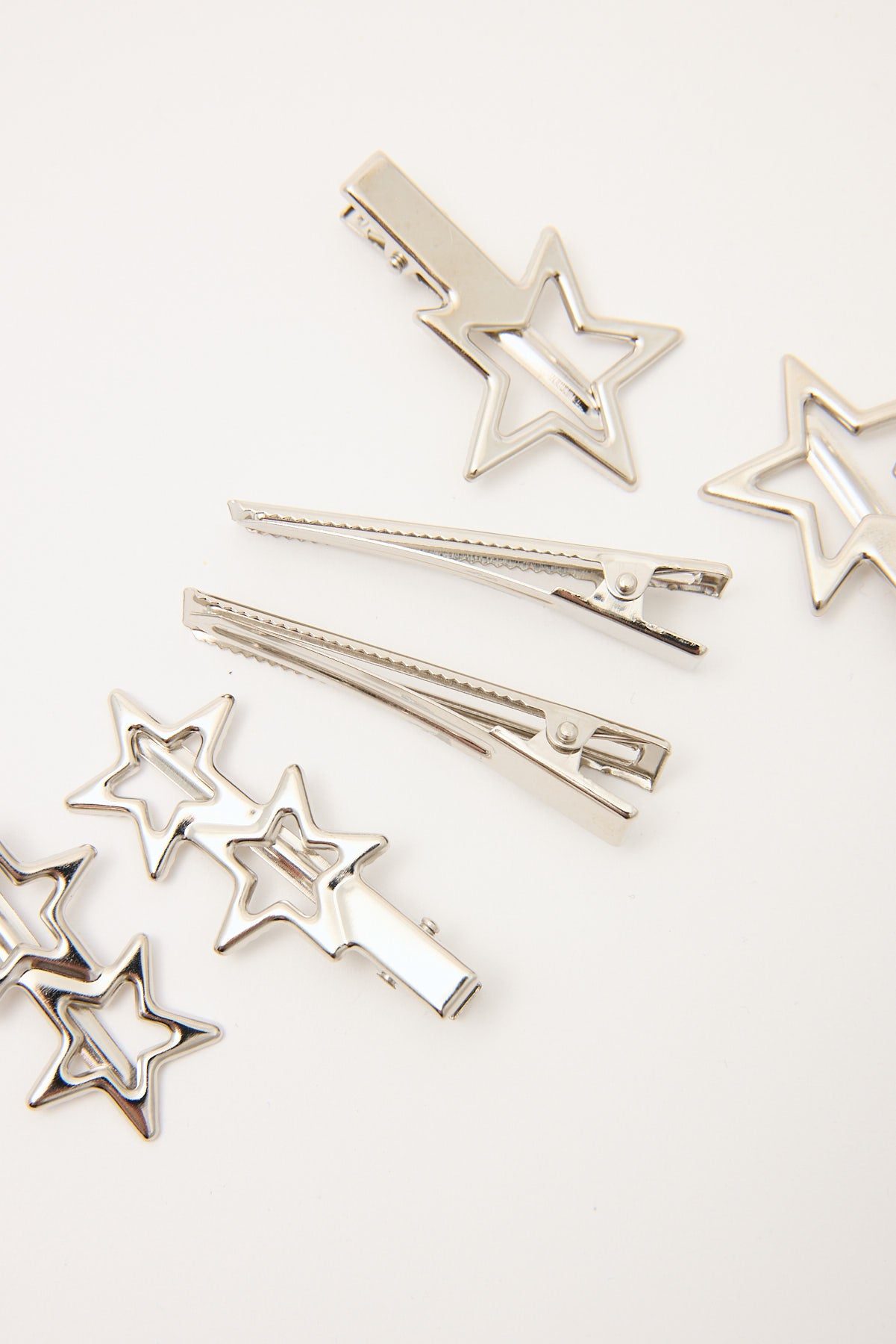 Token Starry Hair Clip Pack Silver