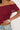 Luck & Trouble Elyse Off Shoulder Sleeveless Top Burgundy