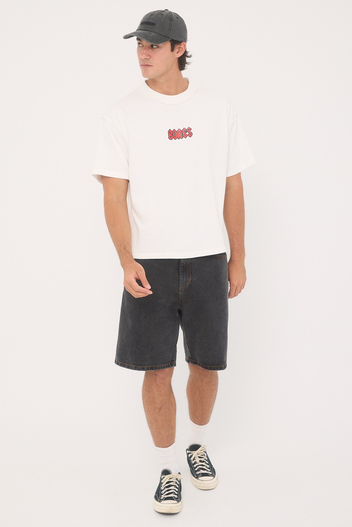 Billy Bones Club Squealer Inverse Tee White