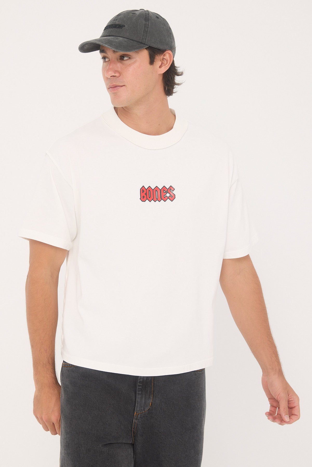 Billy Bones Club Squealer Inverse Tee White