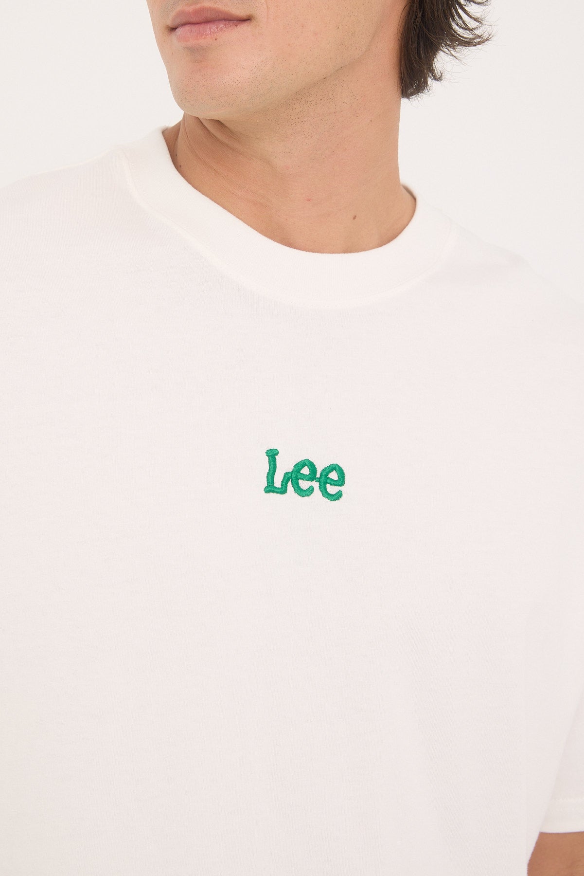 Lee Altos Baggy Tee Vintage White/Green