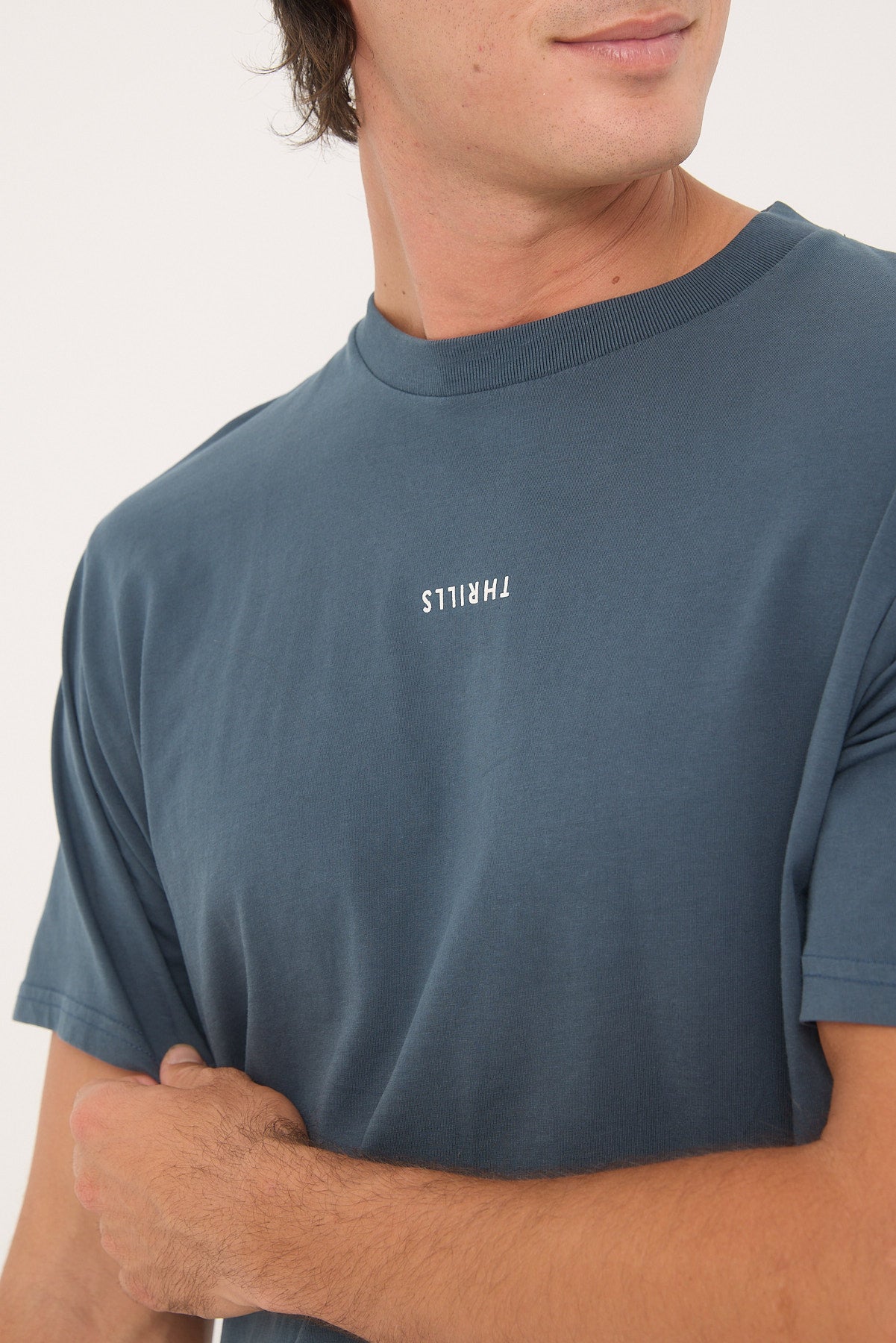 Thrills Minimal Thrills Merch Fit Tee Dark Slate