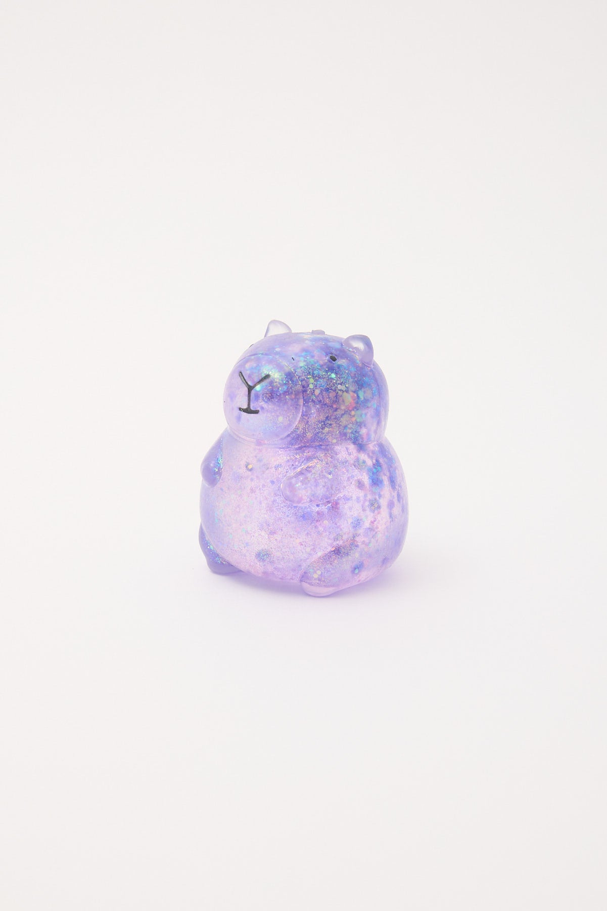 Mdi Squishy Glitter Capybara Multi